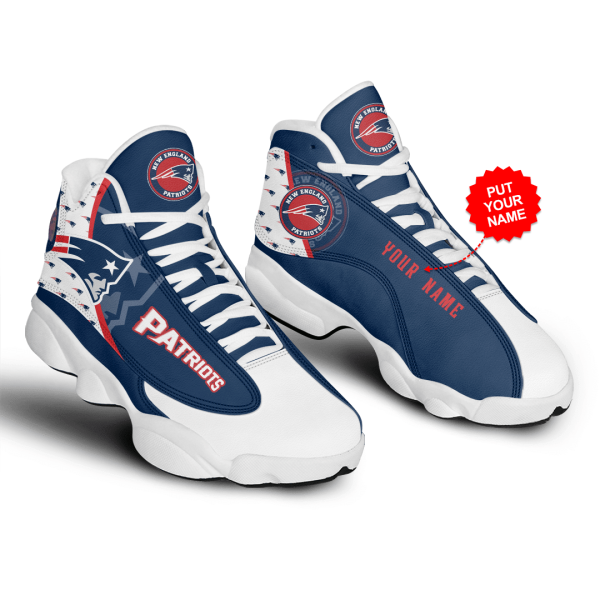 New England Patriots NFL AJ13 Sneakers Shoes For Men And Women 36 - Image 2