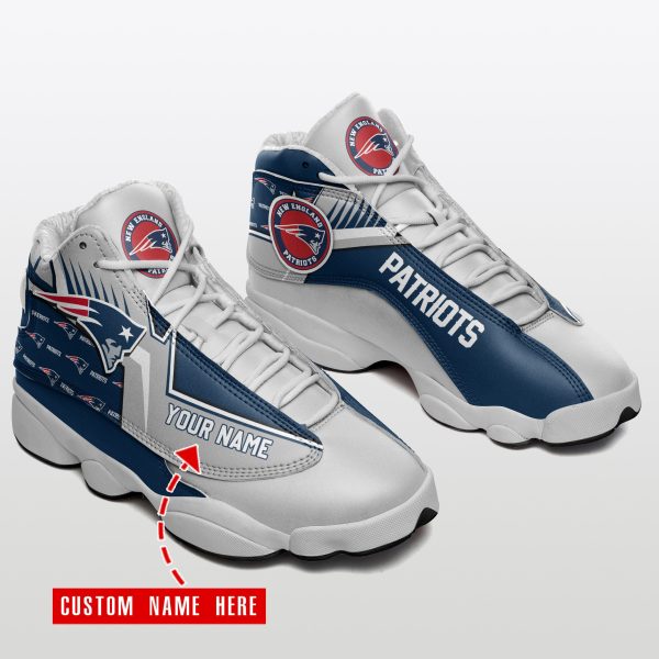 New England Patriots NFL AJ13 Sneakers Shoes For Men And Women 41