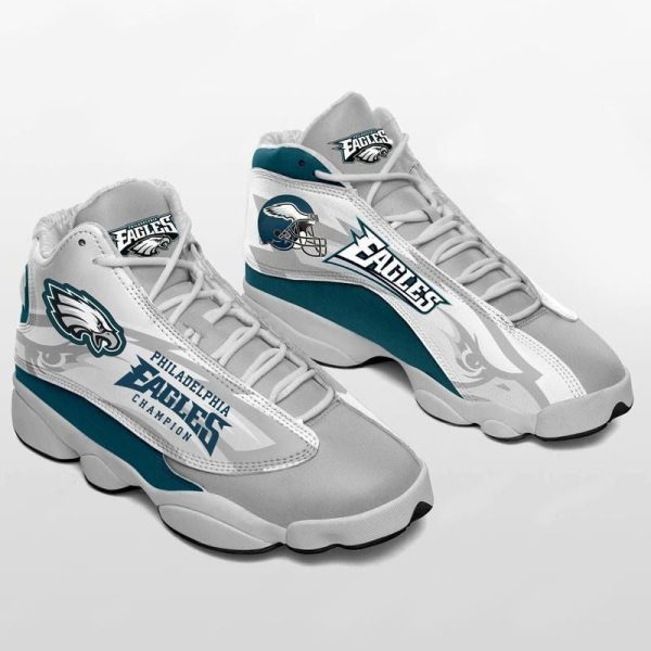 Philadelphia Eagles NFL AJ13 Sneakers Shoes For Men And Women 2