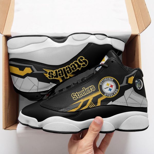 Pittsburgh Steelers NFL AJ13 Sneakers Shoes For Men And Women 32