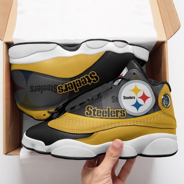 Pittsburgh Steelers NFL AJ13 Sneakers Shoes For Men And Women 33