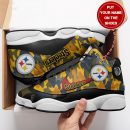 Pittsburgh Steelers NFL AJ13 Sneakers Shoes For Men And Women 43