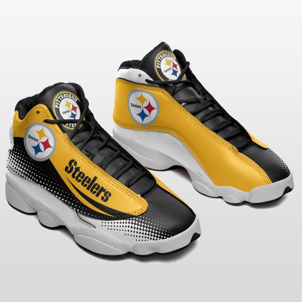 Pittsburgh Steelers NFL AJ13 Sneakers Shoes For Men And Women 54 - Image 2