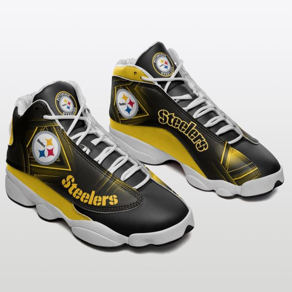 Pittsburgh Steelers NFL AJ13 Sneakers Shoes For Men And Women 57 - Image 2