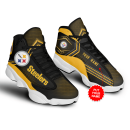 Pittsburgh Steelers NFL AJ13 Sneakers Shoes For Men And Women 74