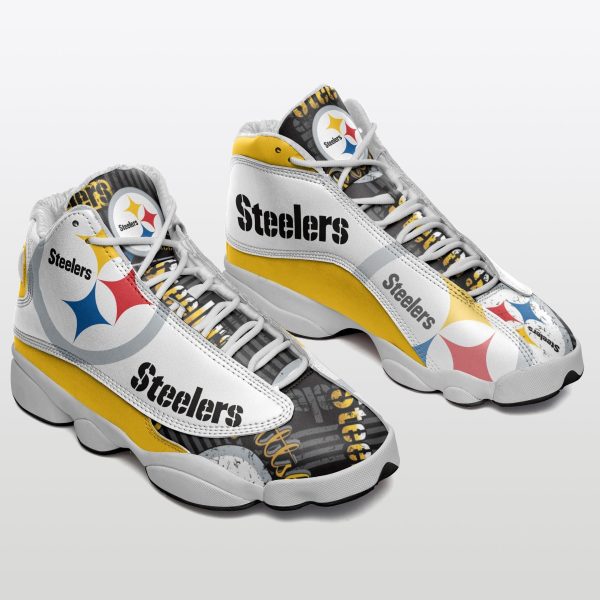 Pittsburgh Steelers NFL AJ13 Sneakers Shoes For Men And Women 94