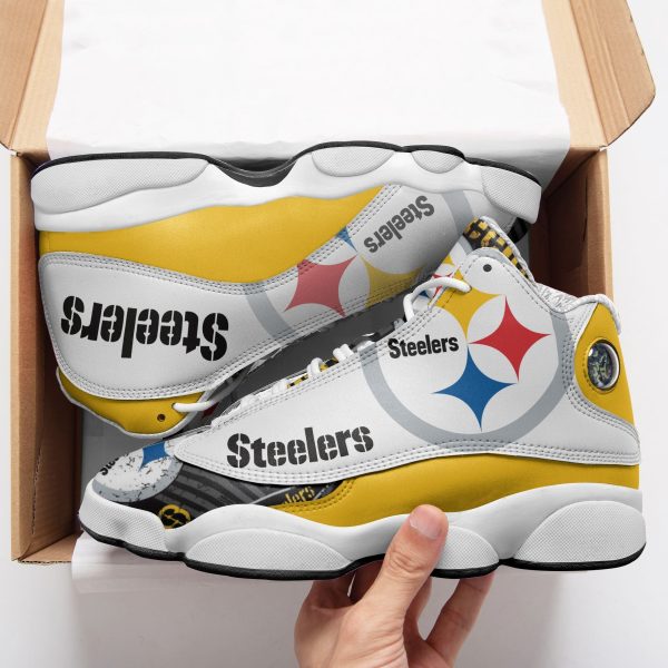 Pittsburgh Steelers NFL AJ13 Sneakers Shoes For Men And Women 94 - Image 2