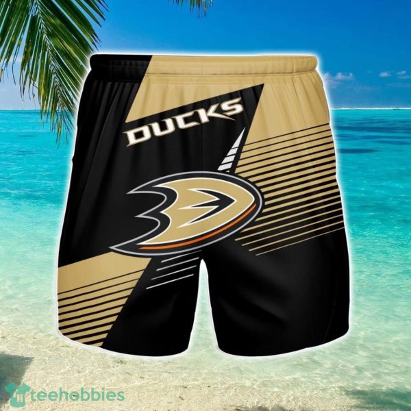 Anaheim Ducks 3D Beach Shorts Summer Vacation Gift For Men