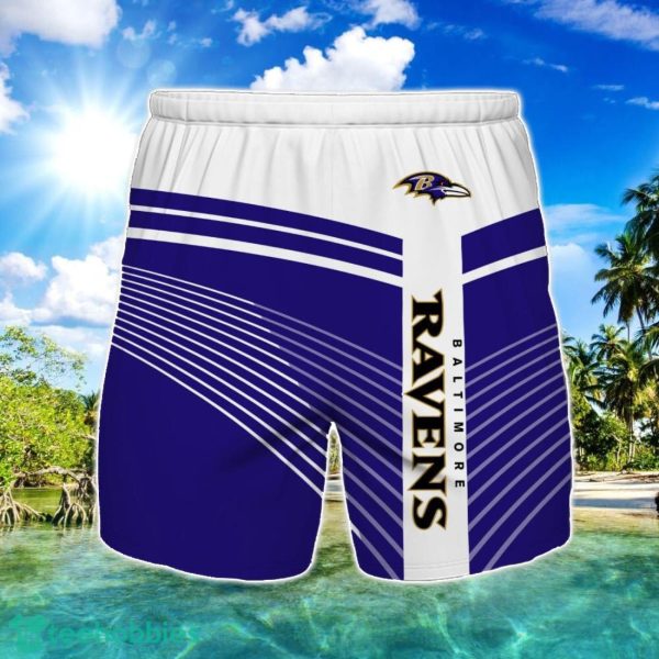 Baltimore Ravens Beach Short For Fans Summer Gift