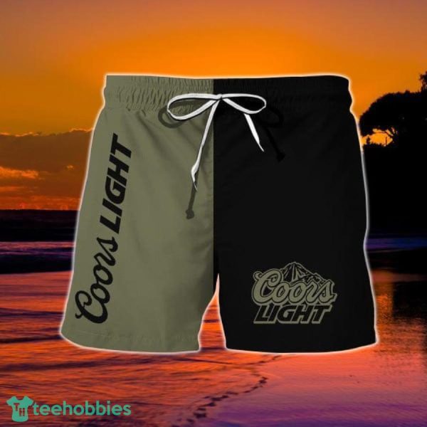Basic Coors Light Beer Hawaiian Shorts