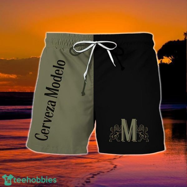 Basic Cerveza Modelo Hawaiian Shorts