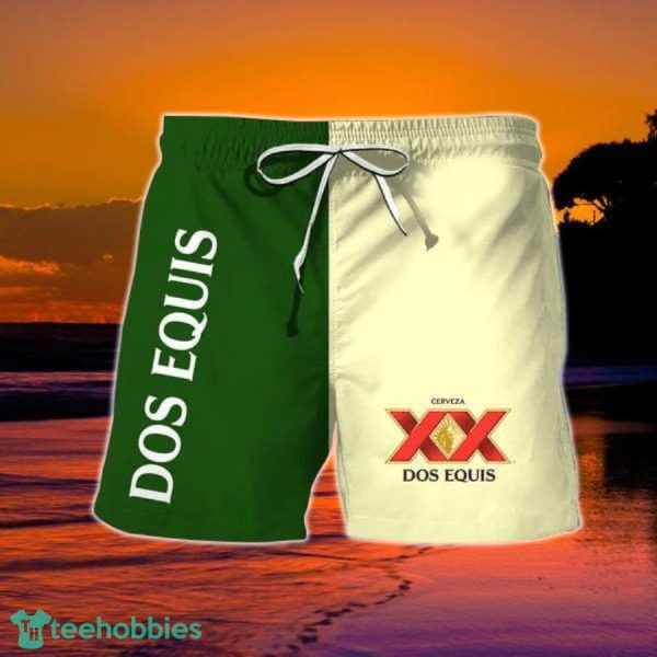 Basic Dos Equis Beer Hawaiian Shorts