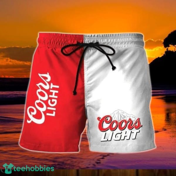 Basic Coors Light Hawaiian Shorts