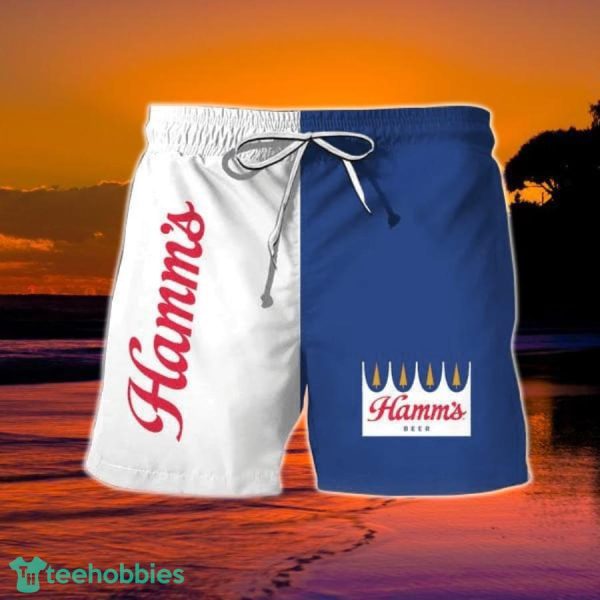 Basic Hamm's Beer Hawaiian Shorts