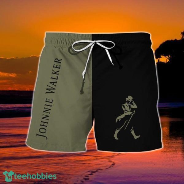 Basic Johnnie Walker Hawaiian Shorts