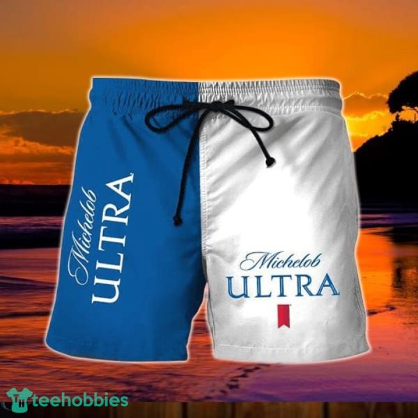 Basic Michelob Ultra Hawaiian Shorts
