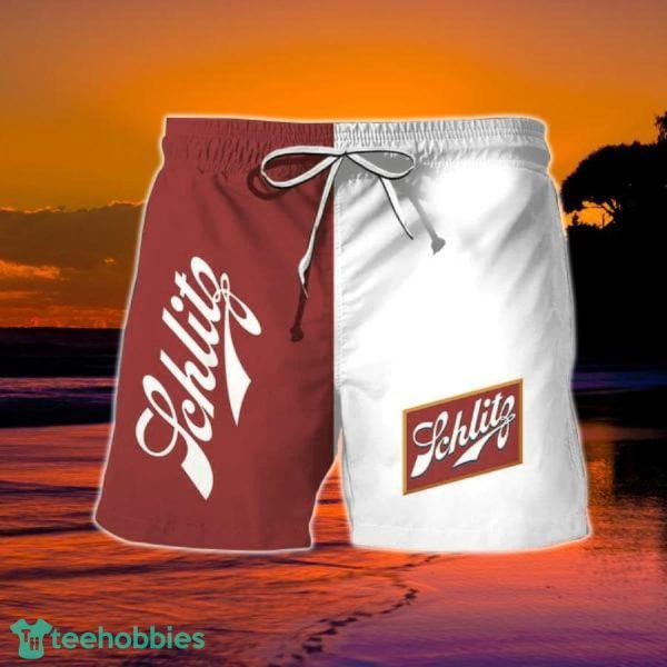 Basic Schlitz Beer Hawaiian Shorts