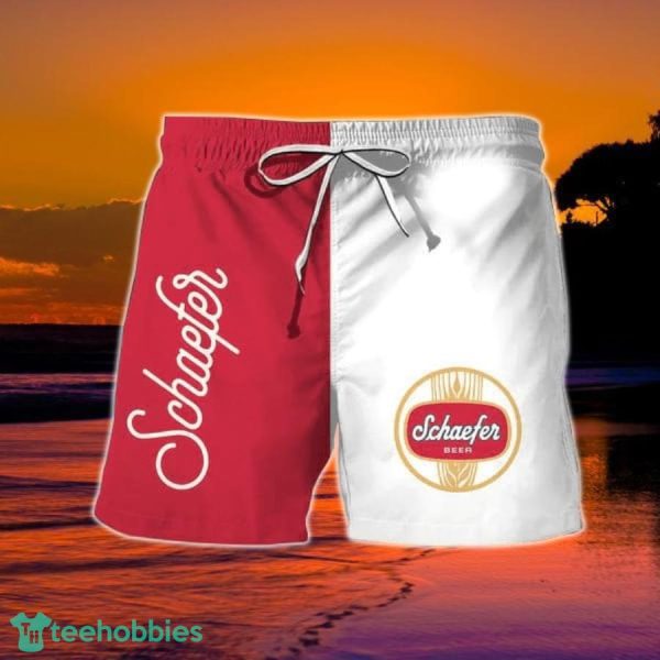 Basic Schaefer Beer Hawaiian Shorts