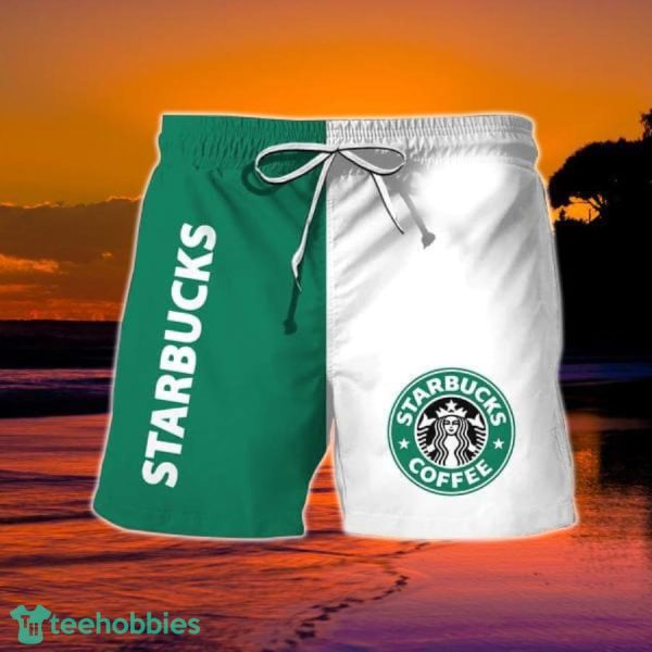 Basic Starbucks Hawaiian Shorts