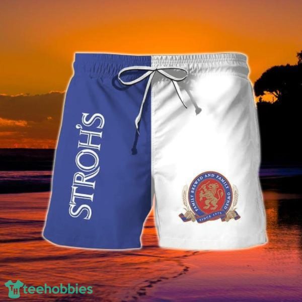 Basic Stroh's Beer Hawaiian Shorts