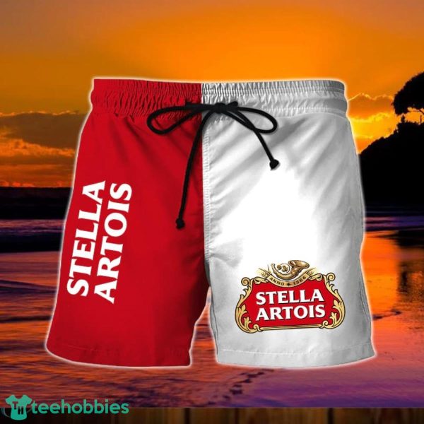 Basic Stella Artois Hawaiian Shorts