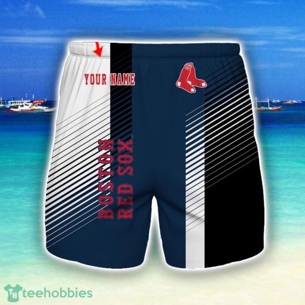 Boston Red Sox Beach Shorts For Sport Fans Team Summer Gift Custom Name