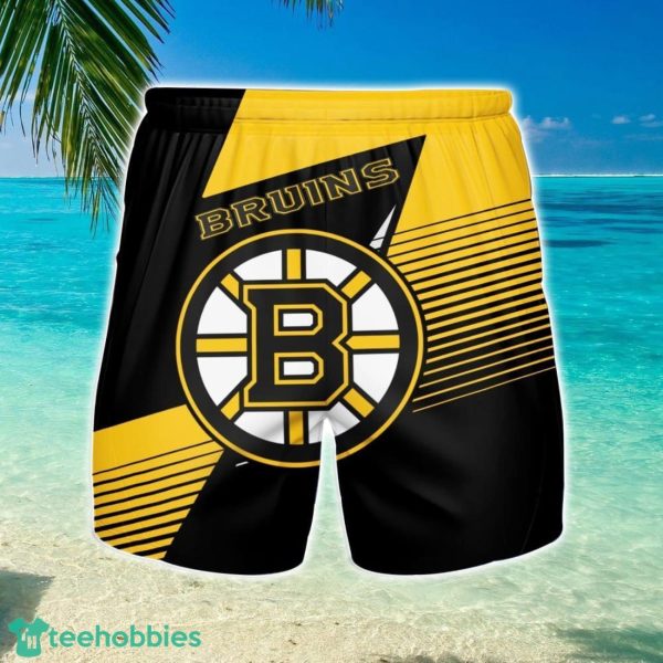 Boston Bruins 3D Beach Shorts Summer Vacation Gift For Men