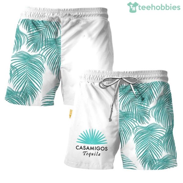 Casamigos Tropical Fern Swim Trunks Hawaiian Short