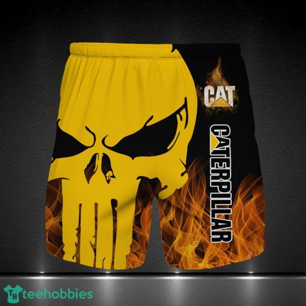 Caterpillar Inc Printing 3D Beach Shorts For Men Summer Gift