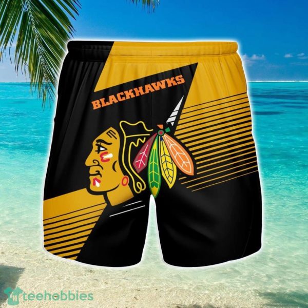 Chicago Blackhawks 3D Beach Shorts Summer Vacation Gift For Men