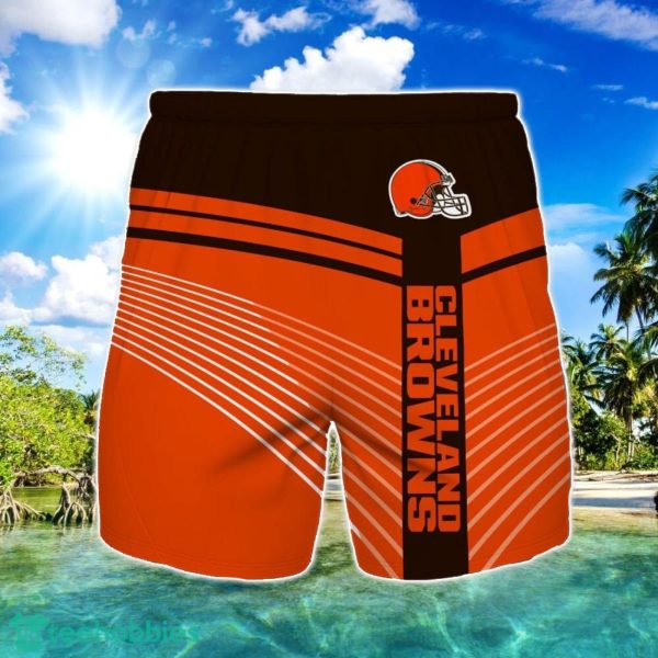 Cleveland Browns Beach Short For Fans Summer Gift