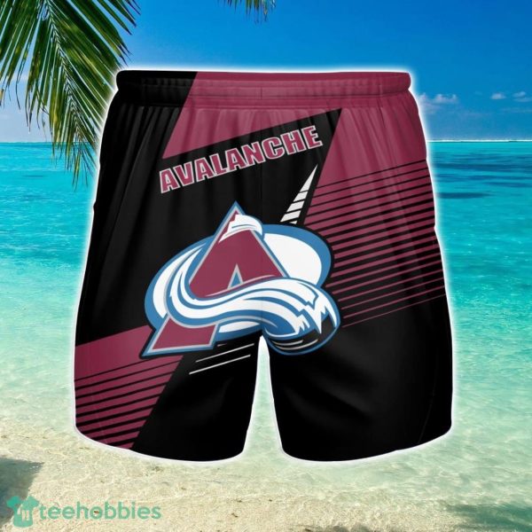 Colorado Avalanche 3D Beach Shorts Summer Vacation Gift For Men