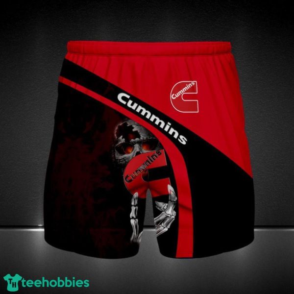 Cummins Printing 3D Shorts Men Gift Sport Fans Gift