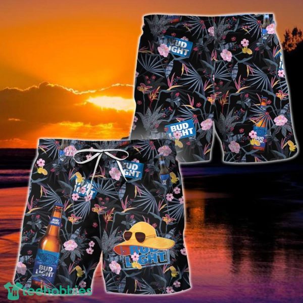 Dark Tropical Bud Light Hawaii Shorts
