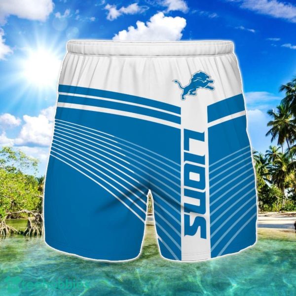 Detroit Lions Beach Short For Fans Summer Gift