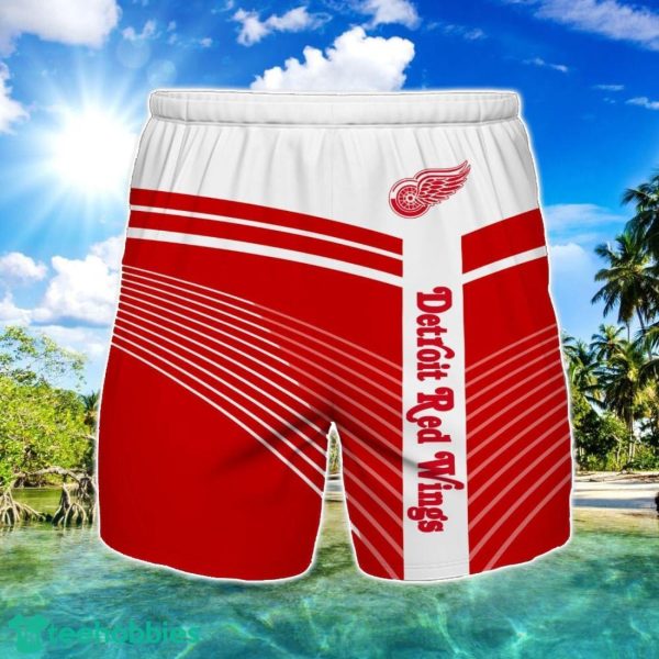 Detroit Red Wings Beach Short For Fans Summer Gift