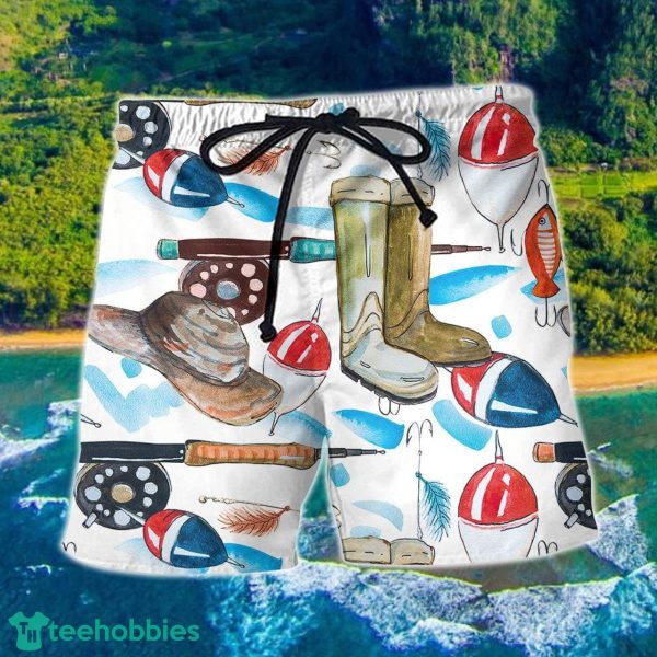 Fishing Art Cool Style Hawaii Shorts For Men
