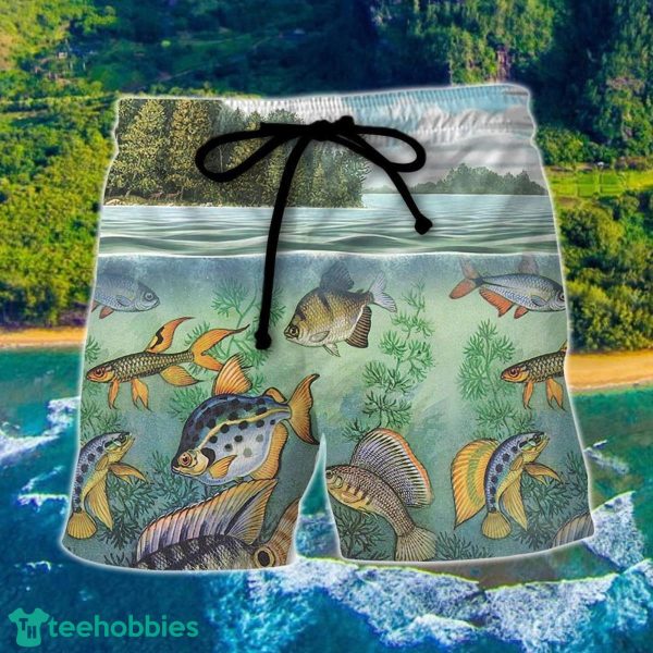 Fishing Eat Sleep Fish And Repeat Hawaii Shorts For Men