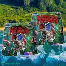 Fishing Hooked On Freedom Hawaii Shorts For Men