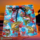 Fishing Hunting Lucky Fishing Shirt Do Not Wash Tropical Vibe Hawaii Shorts For Men