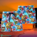 Fishing Hunting Lucky Fishing Shirt Do Not Wash Tropical Vibe Hawaii Shorts For Men