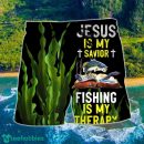 Fishing Is My Therapy Leaf Hawaii Shorts For Men - Summer Beach Shorts