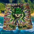 Fishing Just A Man Loves Fishing Skull Cool Hawaii Shorts For Men - Summer Beach Shorts