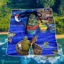 Fishing Lover Amazing Christmas Night Hawaii Shorts For Men - Summer Beach Shorts