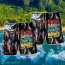 Fishing Saved Me From Being A Pornstar Hawaii Shorts For Men - Summer Beach Shorts