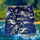 Fishing Sawbones Blue Basic Hawaii Shorts For Men - Summer Beach Shorts