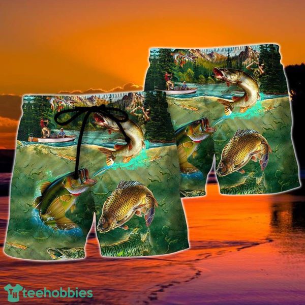 Fishing Special Beautiful Hawaii Shorts For Men - Summer Beach Shorts - Image 2