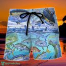 Fishing Undersea The Rodfather Tuna Fish Hawaii Shorts For Men - Summer Beach Shorts