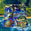 Fishing More Worry Less Christmas Hawaii Shorts For Men - Summer Beach Shorts