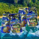 Fishing More Worry Less Christmas Hawaii Shorts For Men - Summer Beach Shorts